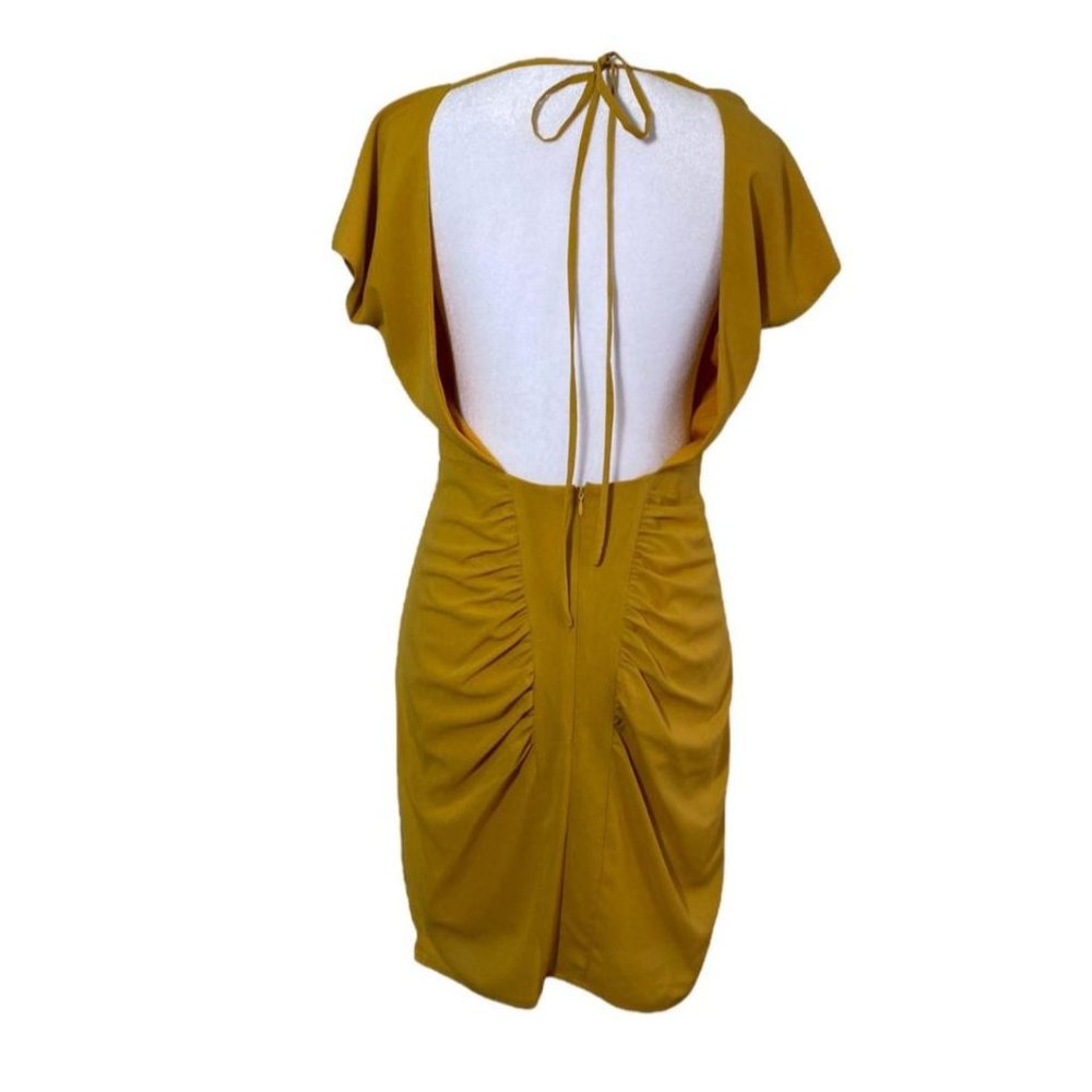 Backless Ruched Dress - Picture 2 of 3